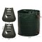Gardenised 72-gallon Heavy-Duty Self-Standing Collapsible Leaf Bag with Handle and Sturdy Scoop for Leaves - Portable Yard Grass Clipping Rake, Garden Debris Grabber for Lawn Care and Outdoor Cleanup